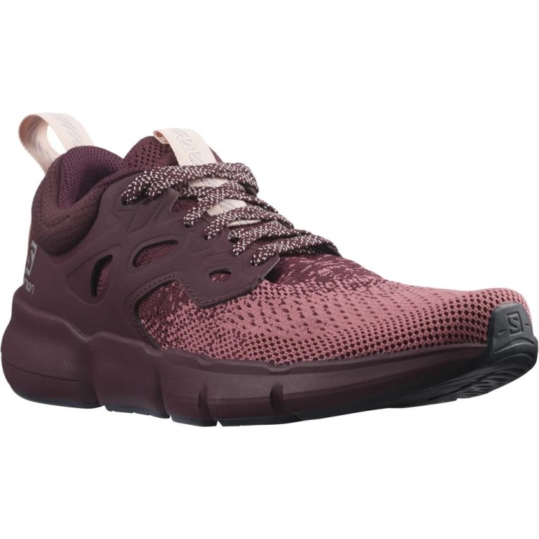 Salomon Predict Soc 2 Women's Running Shoes Burgundy | CA 14T36